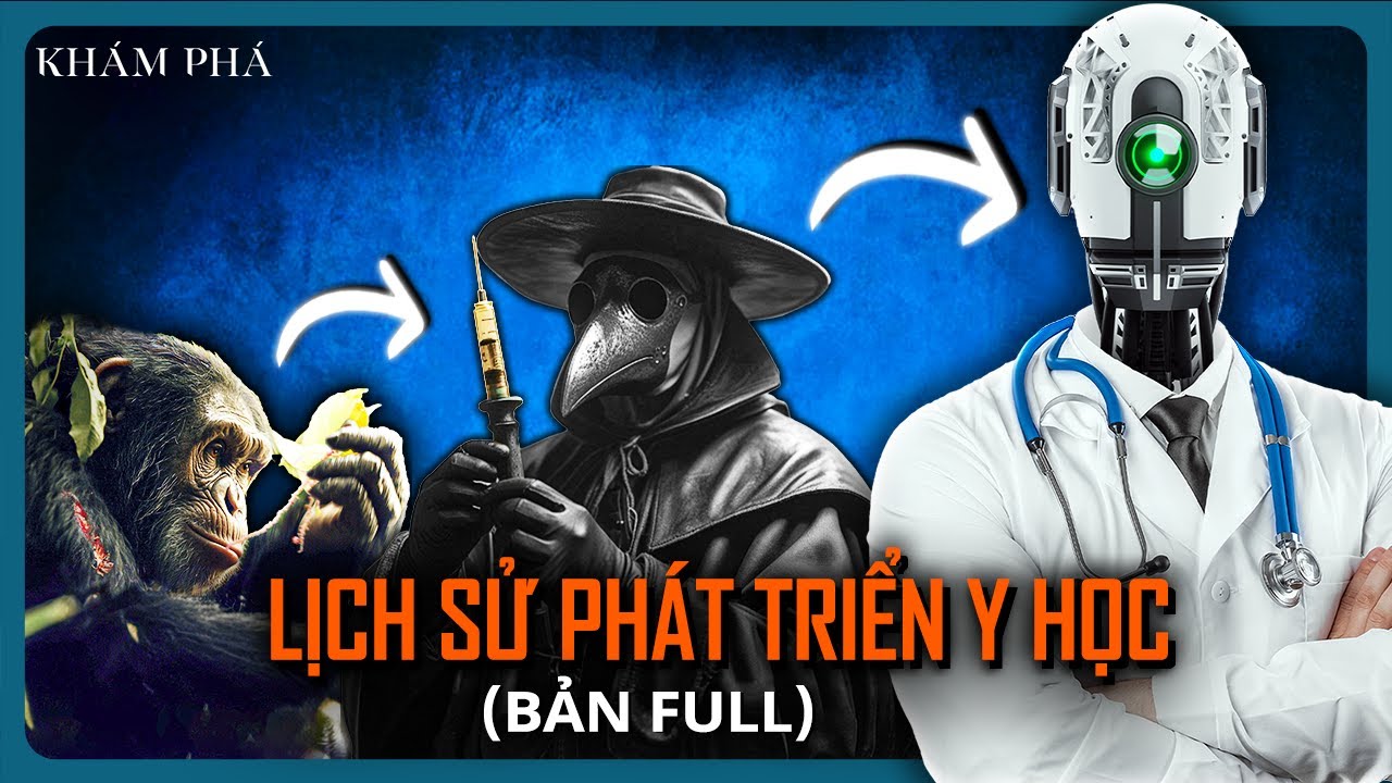 [FULL] Lịch Sử Ph&aacute;t Triển Y Học: H&agrave;nh Tr&igrave;nh VĨ ĐẠI Thay Đổi Cả Nh&acirc;n Loại