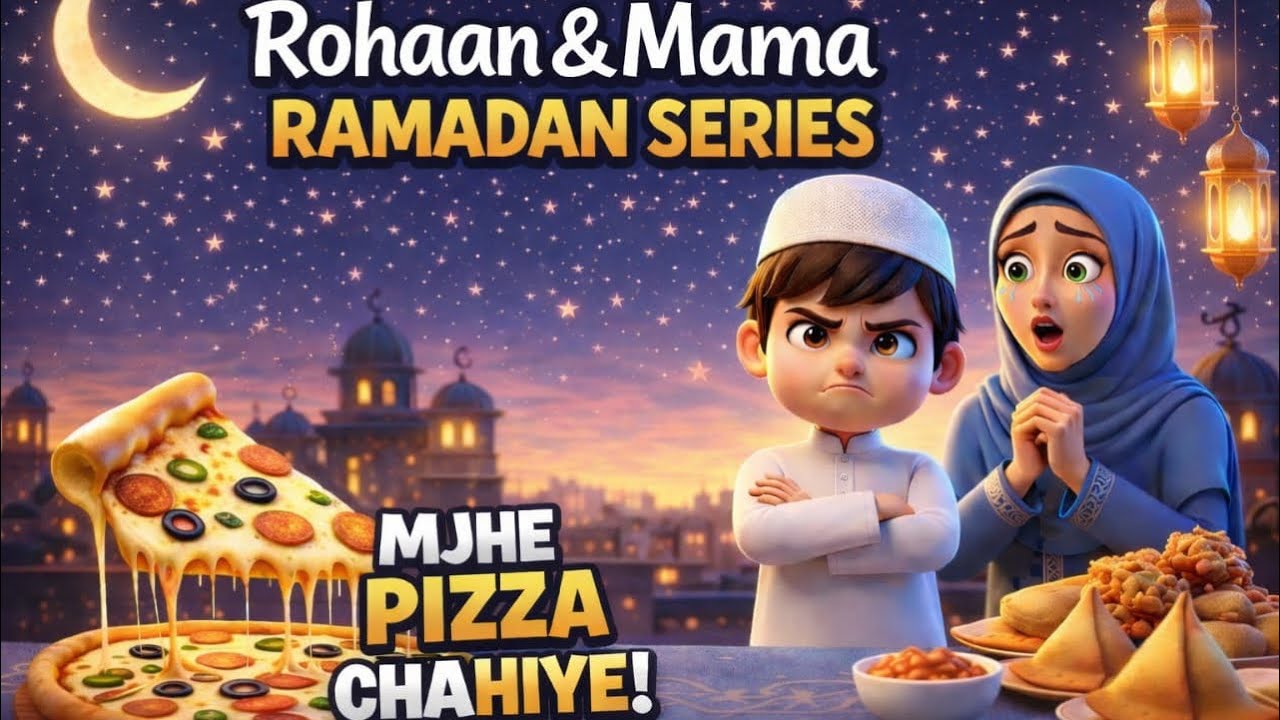 Mama Ne Sikhaya Rohaan Ko Shukar 💛 | Mujhe Pizza Chahiye! 🍕 | Rohaan & Mama Ramadan Series
