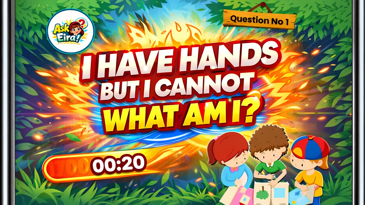 Only Smart Kids Can Solve This! 🧠 20 Sec Riddle | Ask Eira