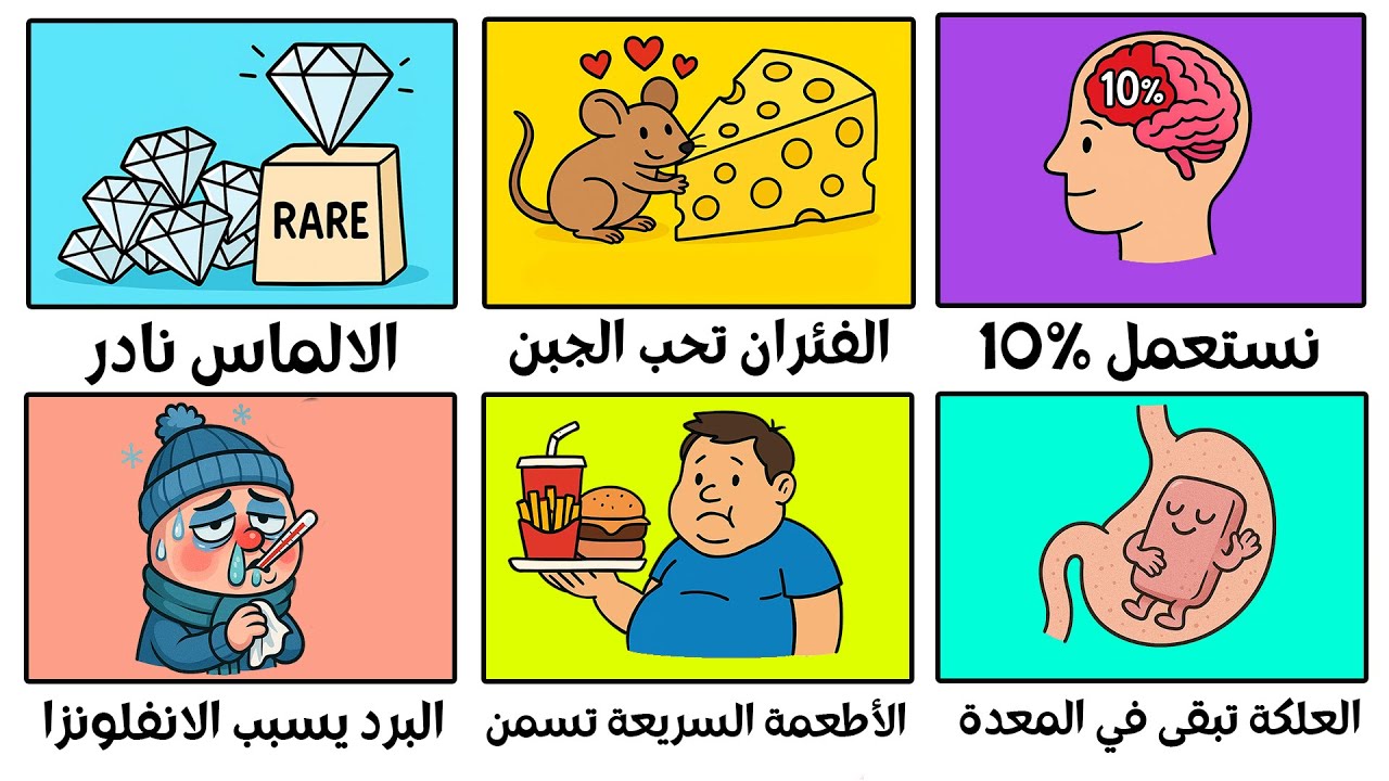 كل الخرافات المنتشرة  حول العالم في 11 دقيقة