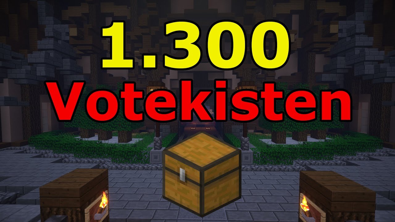 Ich habe 1.300 Vote Kisten auf GrieferGames geöffnet! | FanvonMrCreative