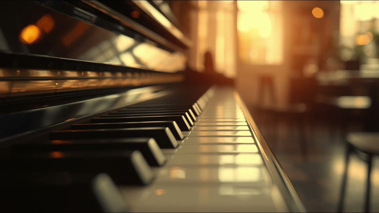 Soft Piano Music for Cafe, Study, Work, and Relaxing Time (1hour)