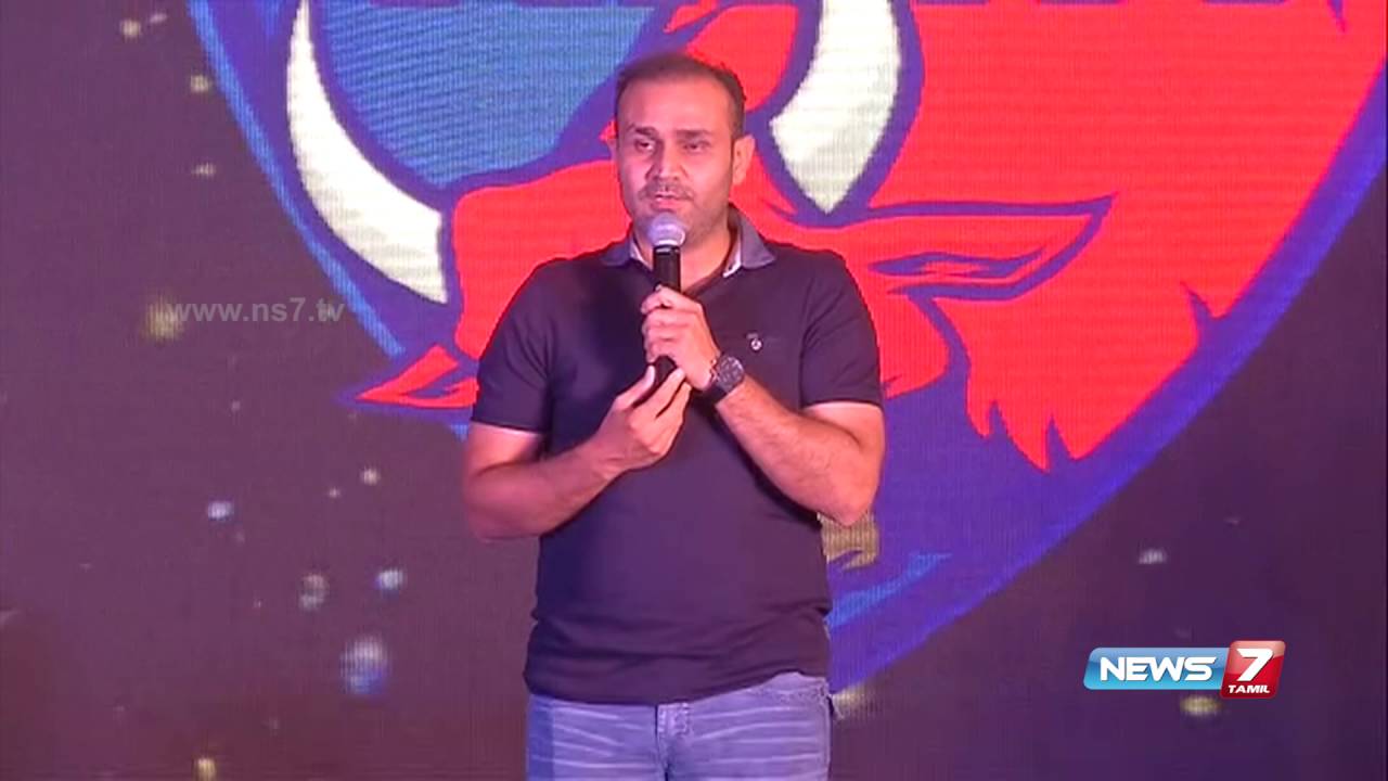 Virender Sehwag wishes district players for TNPL | News7 Tamil