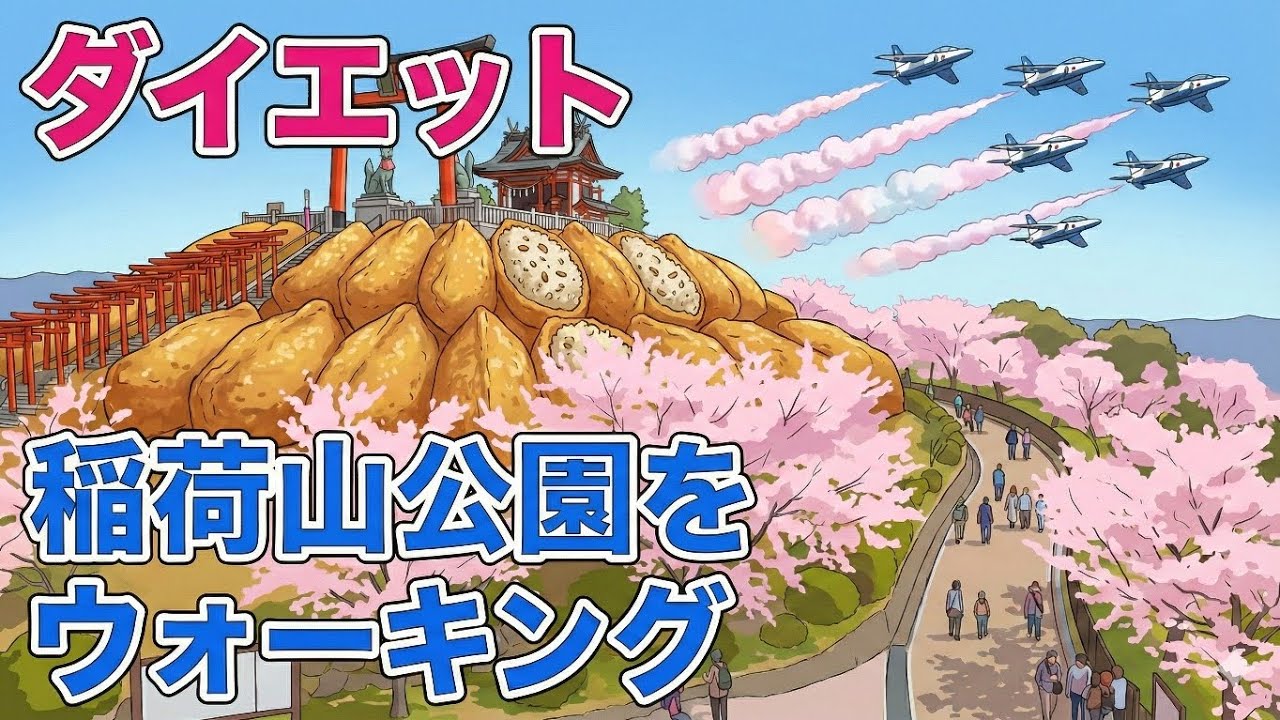 稲荷山公園をウォーキングしてきました。