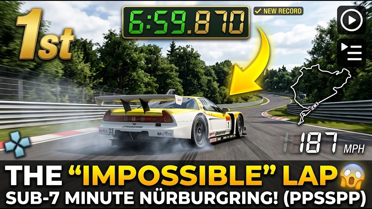 NÜRBURGRING CIRCUIT SATISFYING Gran Turismo PPSSPP