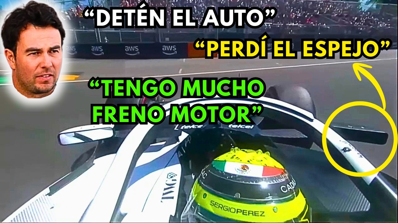 TODOS Los Problemas Que Tuvo Checo Pérez En Su Debut Con Cadillac | Prácticas Libres Australia 2026