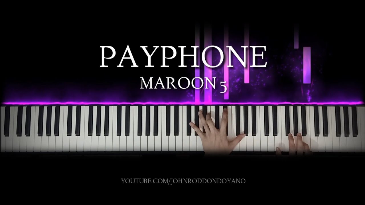 Maroon 5 - Payphone, Wiz Khalifa | Piano Cover with Strings (with Lyrics & PIANO SHEET)