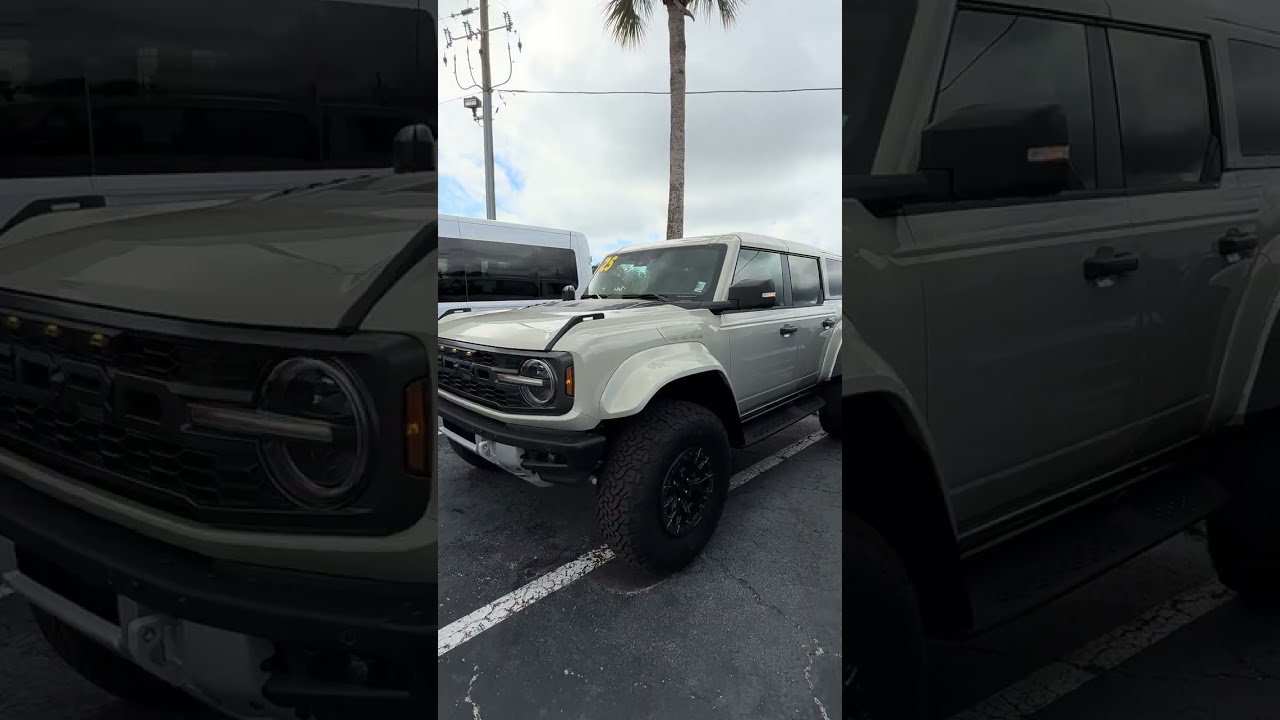 BRAND NEW BRONCO RAPTOR WALK AROUND!!!