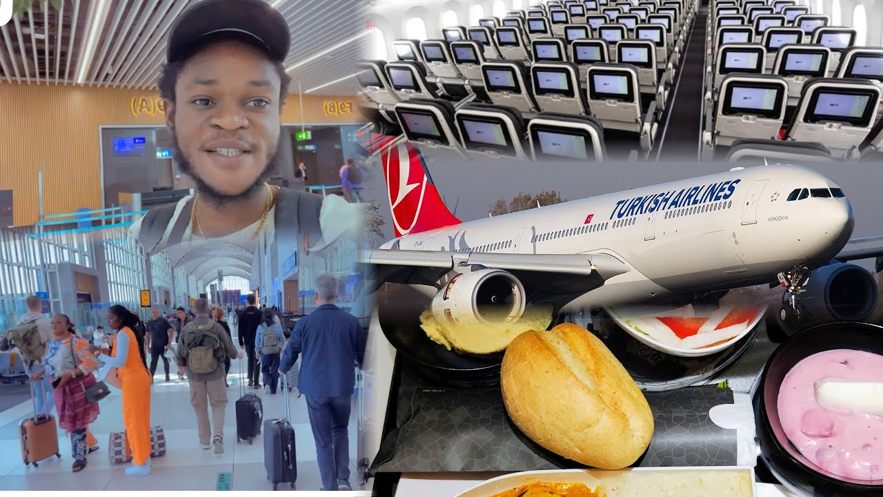 Это для тех, кто путешествует впервые… Перелет Turkish Airlines из Стамбула, Турция🇹🇷 в Аккру, Га...