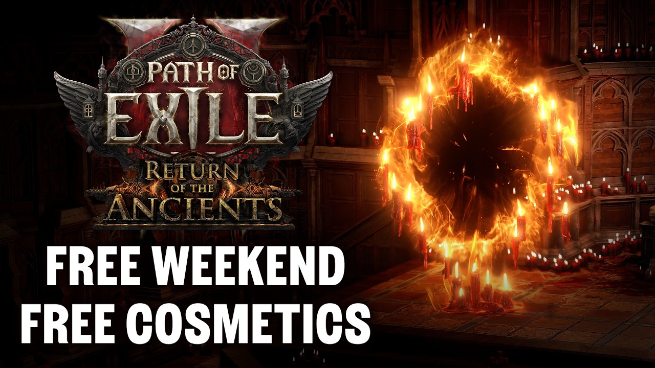 Free Path of Exile 2 Weekend & Early Access Key Sale + Free Cosmetics on May 29 - June 1 PDT