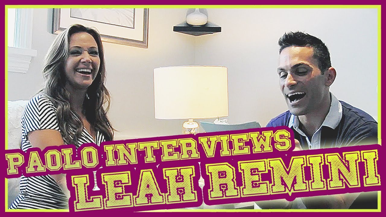 A Fun Chat With Leah Remini!