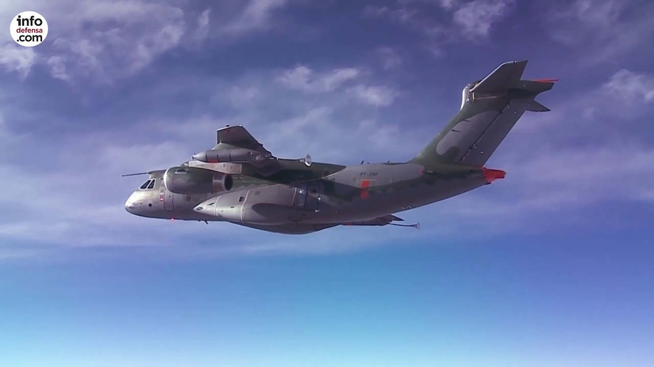 El KC390 es el avión de transporte militar más grande jamás construido en Latinoamérica