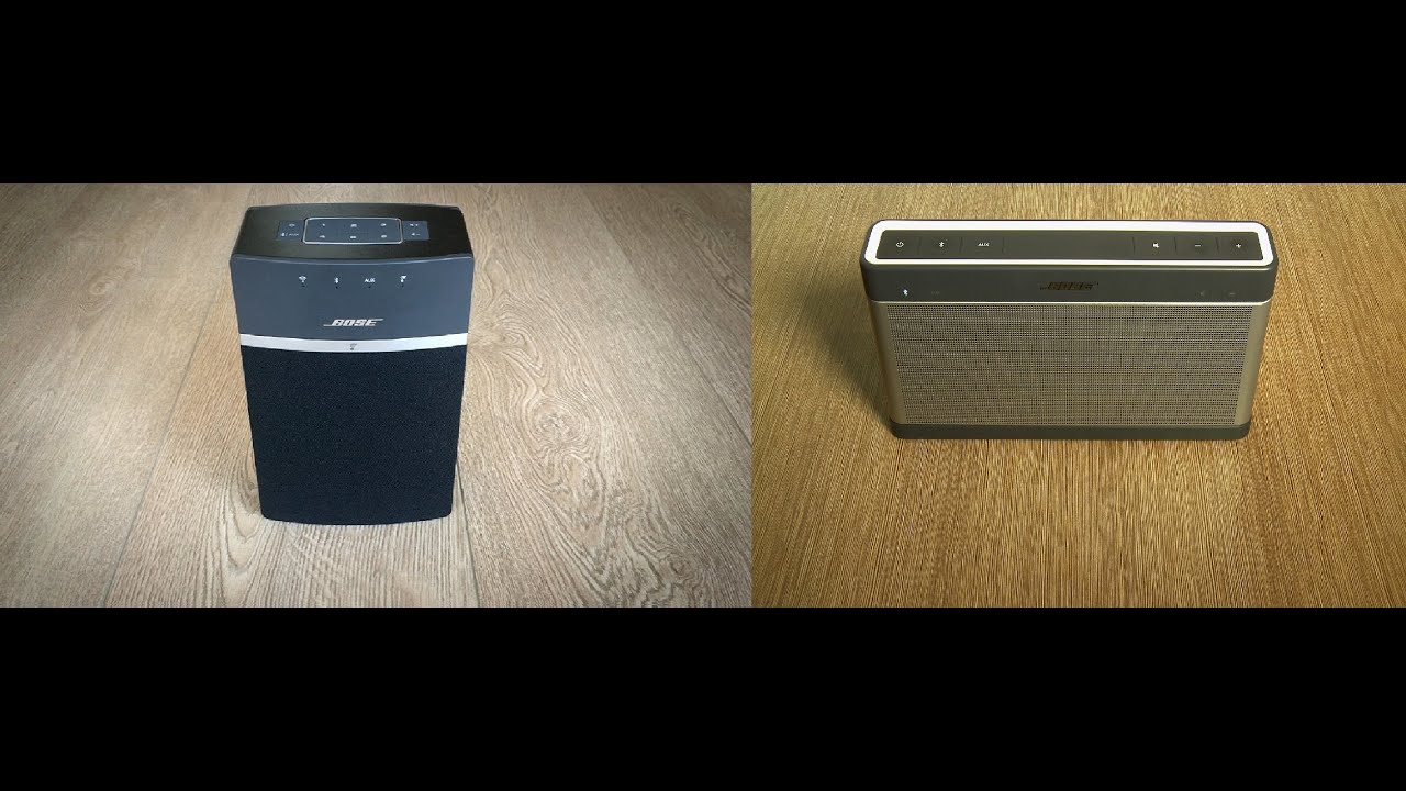 BOSE soundtouch 10 vs BOSE Soundlink 3
