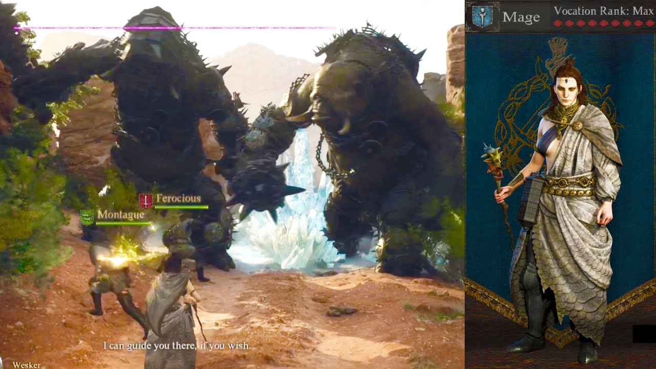 Max Level Mage Gameplay VS Dual Armored Cyclops