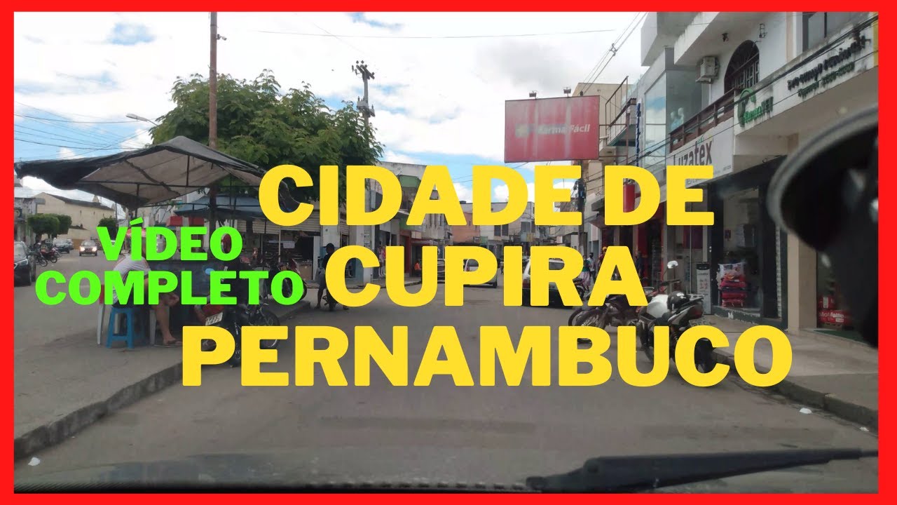 Vamos conhecer a Cidade de Cupira Pernambuco