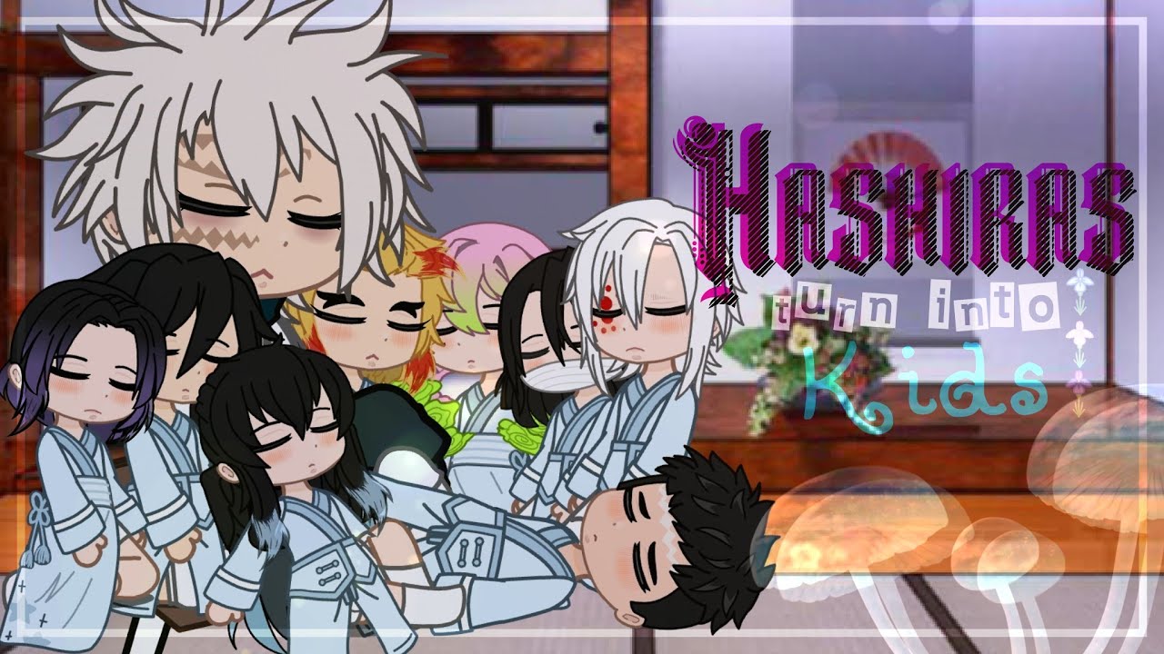 |If all the Hashiras(-Sanemi) turned into kids|Demon Slayer|