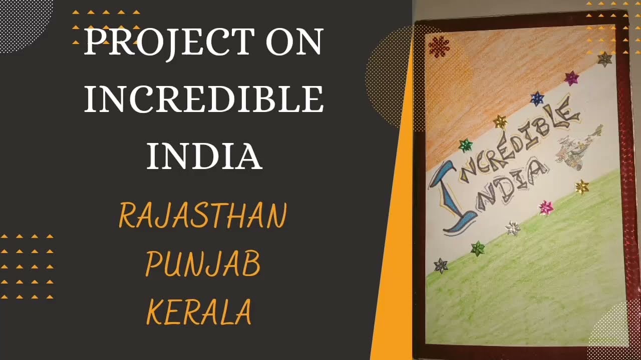 Project on Incredible India