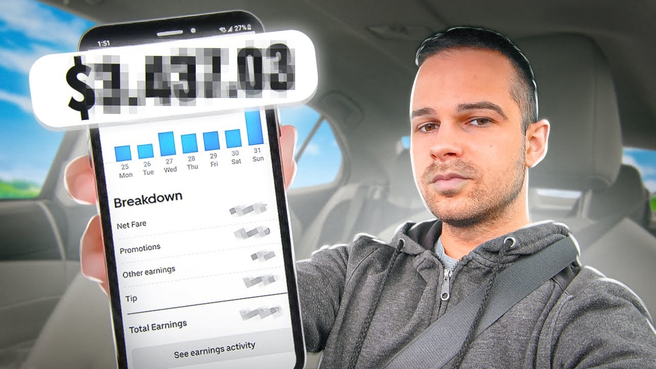 84 HOUR UBER Work Week! How much did I make ?