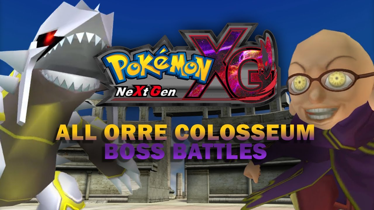 Pokemon XG NeXt Gen: All Orre Colosseum Boss Battles