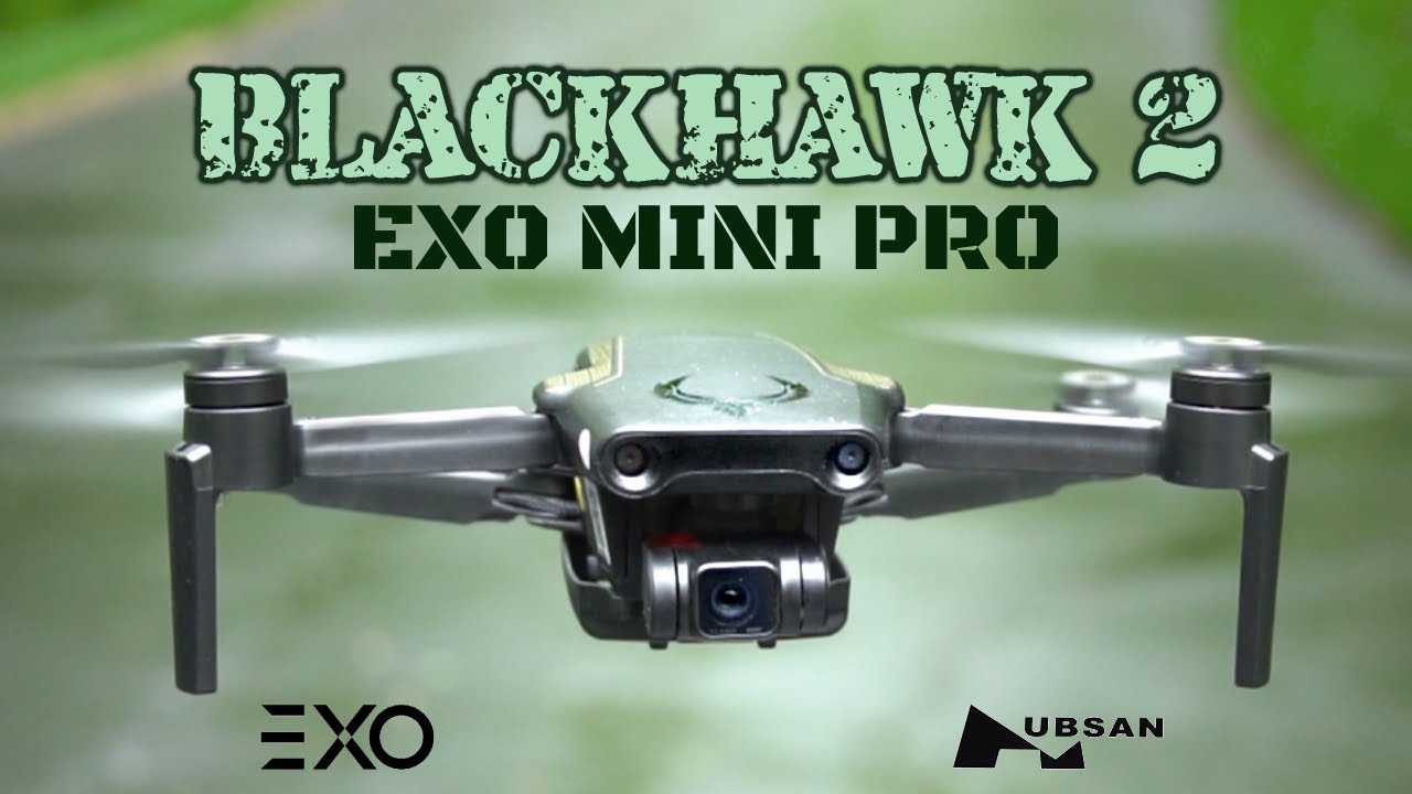 Мини-дрон EXO Pro — Blackhawk 2 — первый полёт и обзор — EXO и Hubsan
