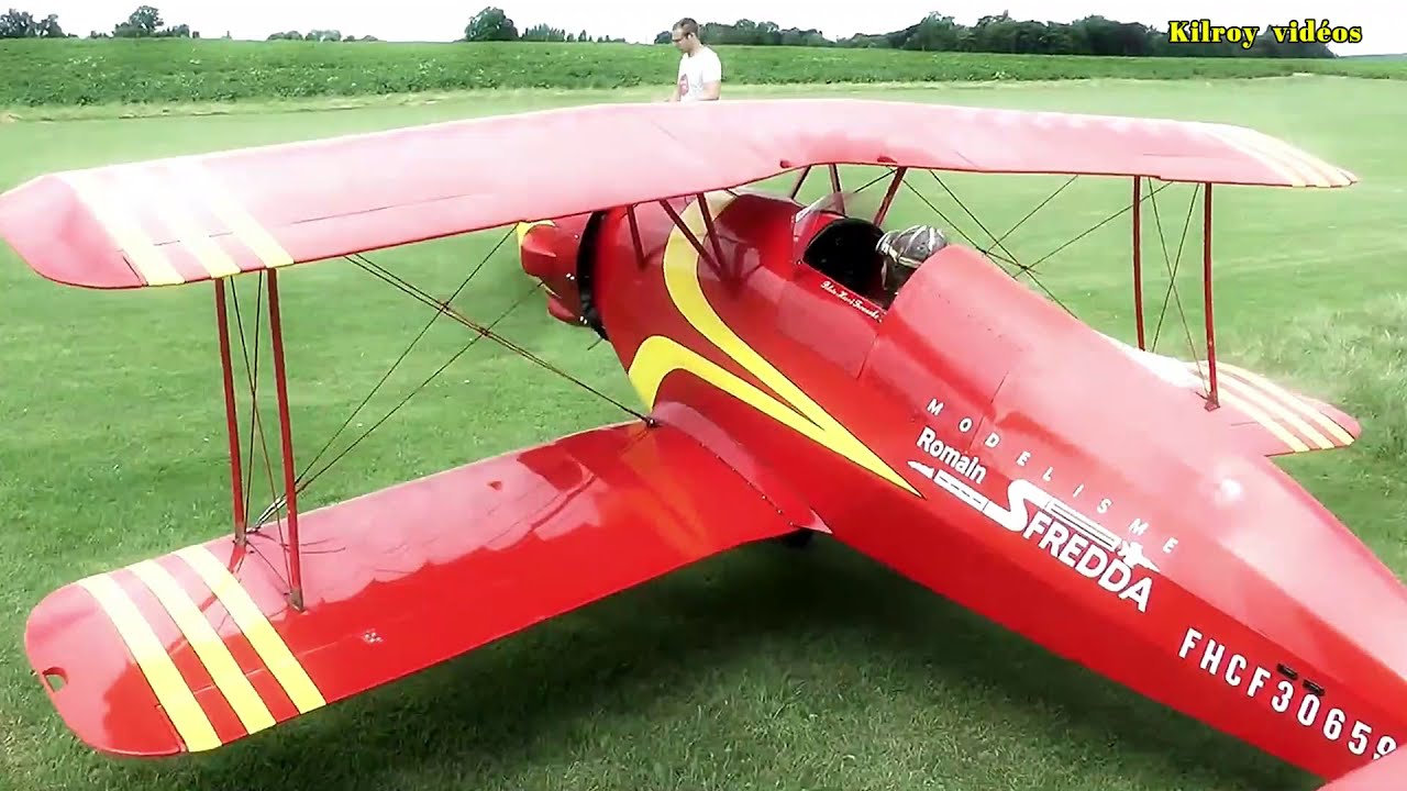 RC BÜCKER  BÜ133 JUNGMEISTER  Valach R5-420 échelle 60 % - Hervé FERAUCHE