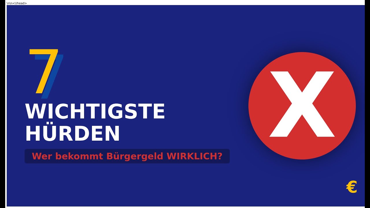 B&uuml;rgergeld Anspruch: Wer bekommt es wirklich? Die 7 wichtigsten H&uuml;rden