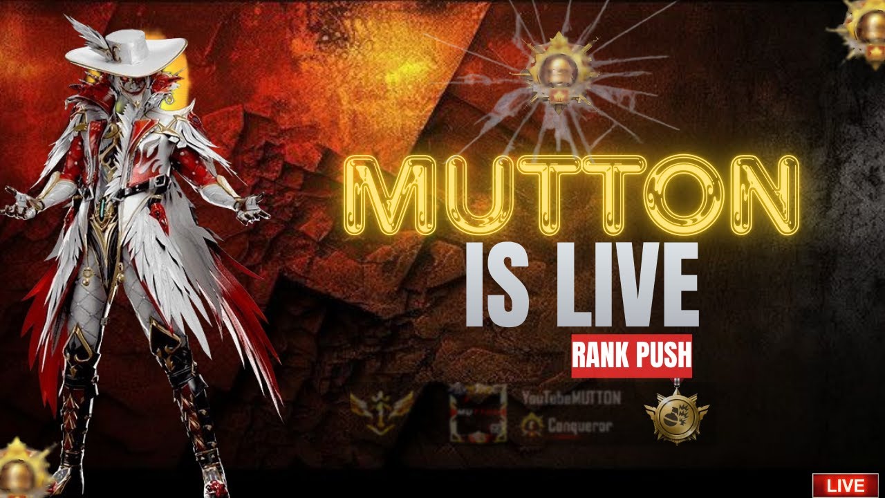 🔴RANK PUSH | 100 CD DONE #madan #msob #bgmi #bgmilive