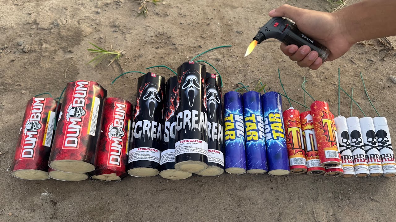 NGABUBURIT NYUMET MERCON DUMBUM, SCREAM, VOLTAR, TNT, CORSAIR TERBESAR!!! DARI LUAR NEGERI GOKIL