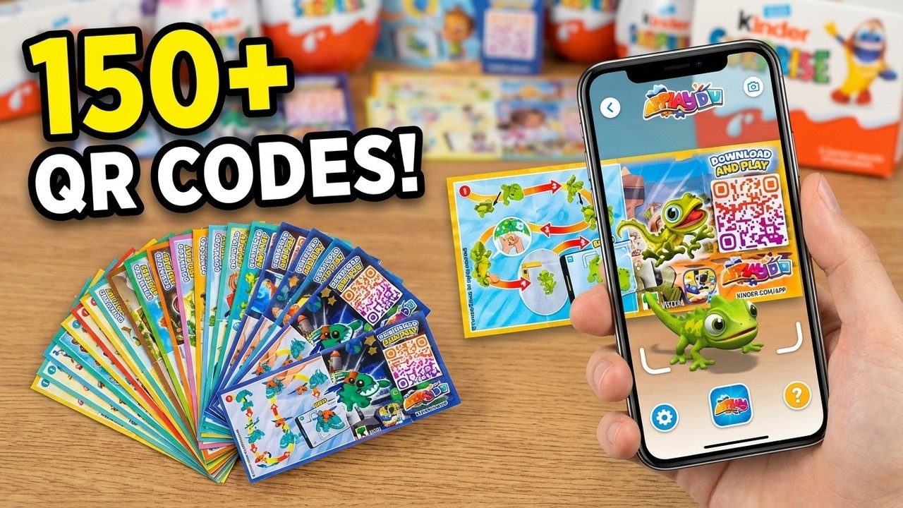 Applaydu Qr codes - 150 pieces 👉📱