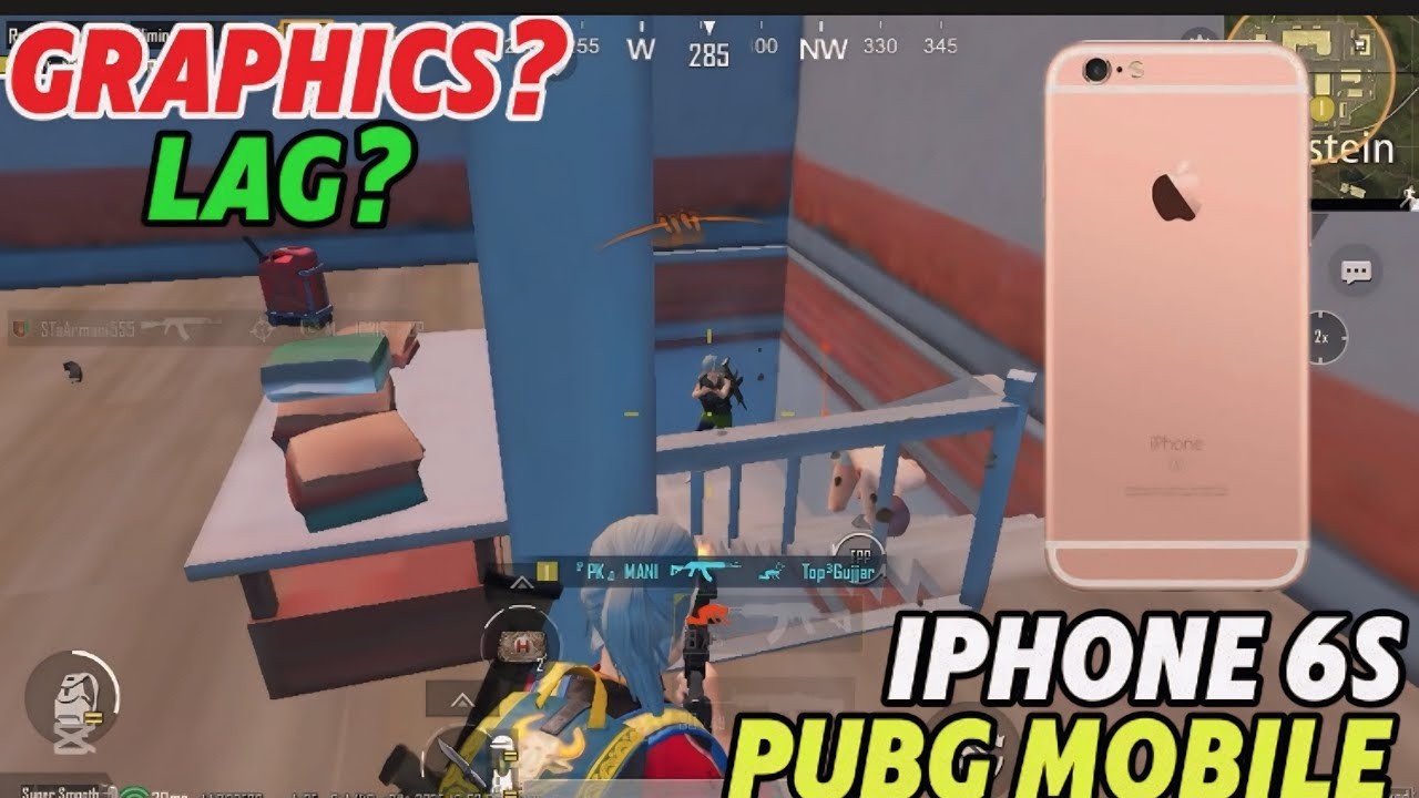 iPhone 6s - PUBG Mobile 4 Fingers Claw - Gameplay | iPhone 6s test game PUBG Mobile 2026