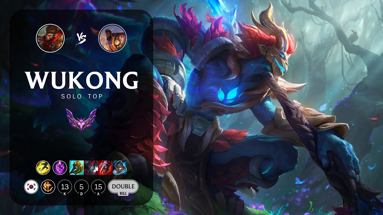 Wukong Top vs K'Sante - KR Master Patch 13.17
