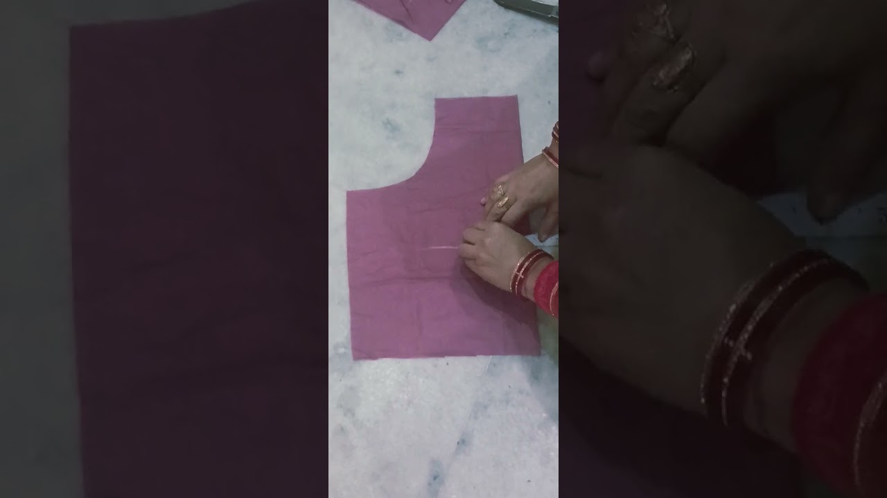 Blouse cutting 