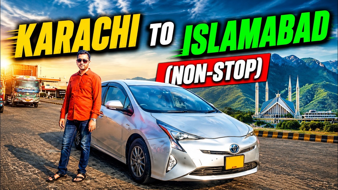 Karachi To Islamabad Road Trip Non-Stop with Guide and Complete Details