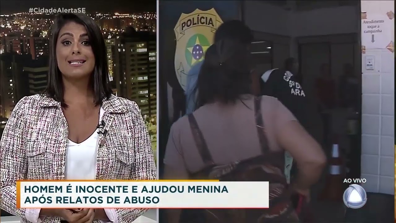 Homem é inocente e ajudou criança 10 anos após ela relatar abuso - Cidade Alerta