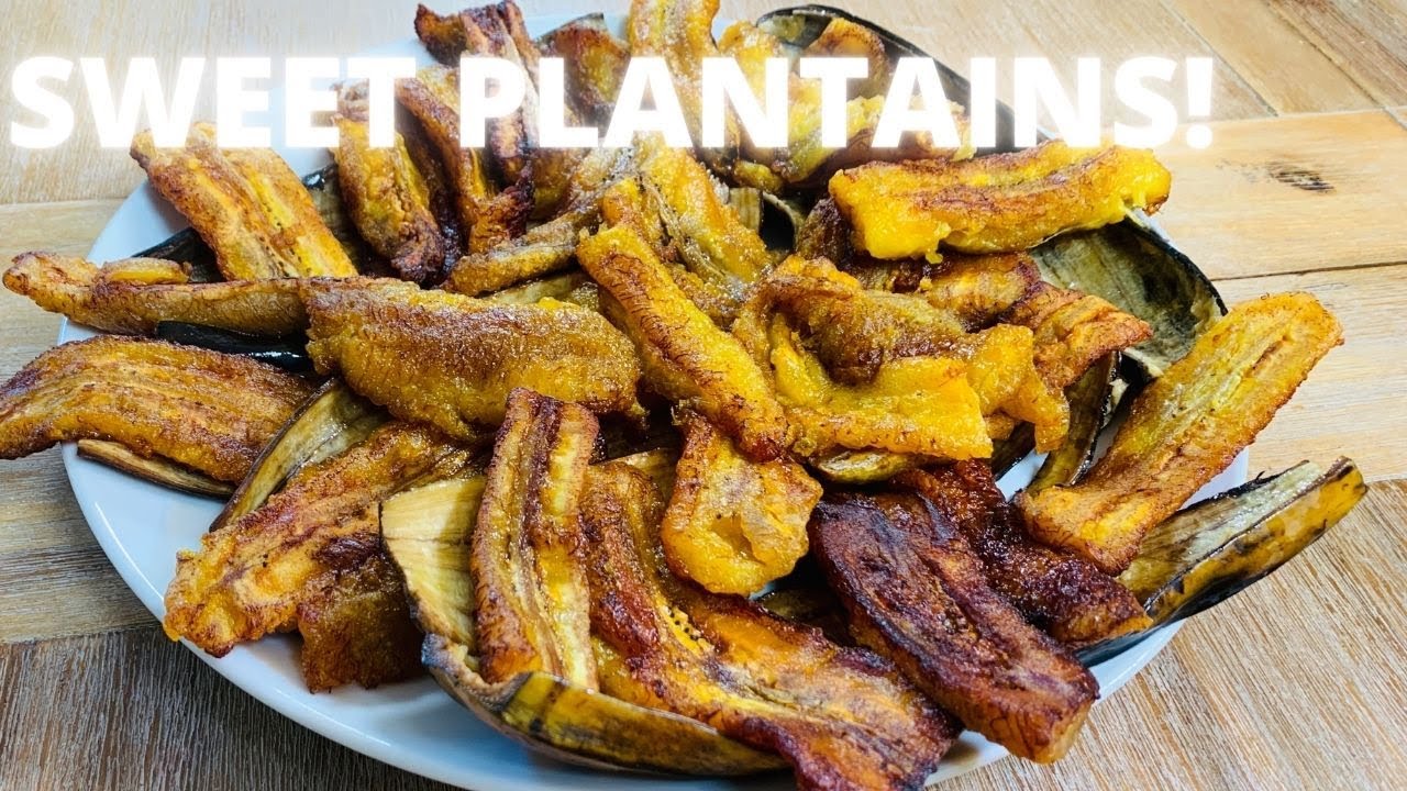 Salvadoran breakfast recipe | sweet plantains and salvadoran beans