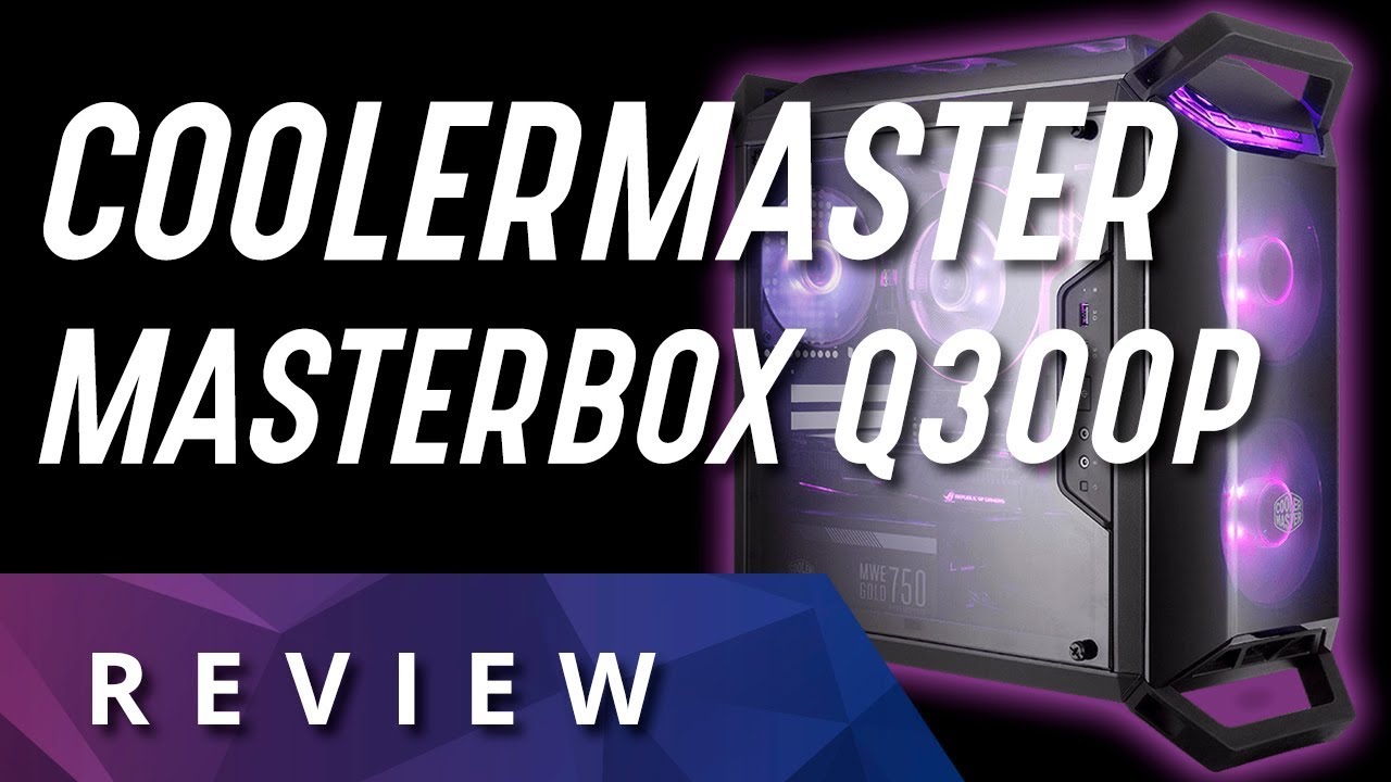 Gabinete Gamer Portatil  - CoolerMaster MasterBox Q300P