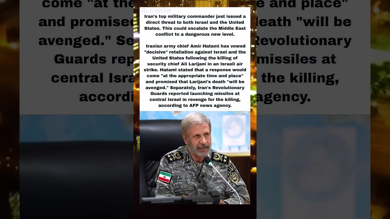 Iran Threatens 