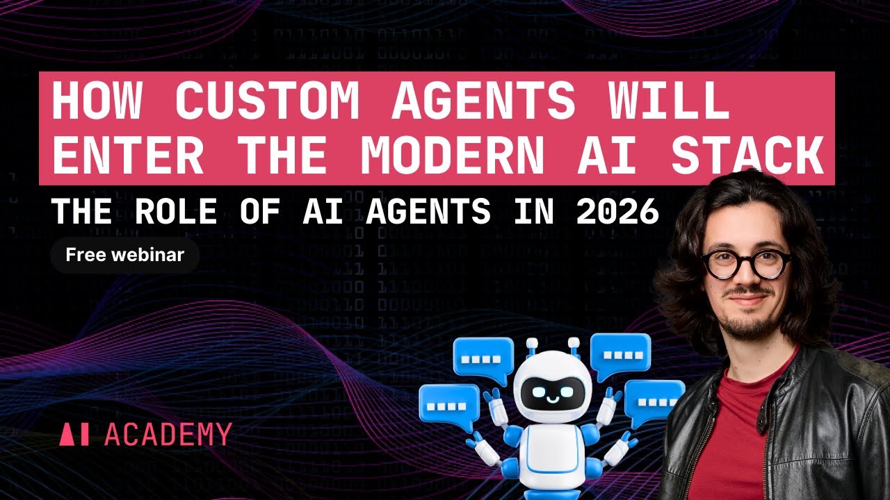 The Role of AI Agents in 2026: How Custom Agents Will Enter the Modern AI Stack