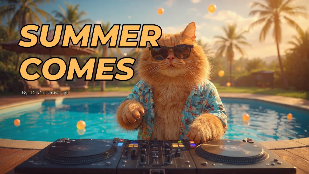 Summer Comes ☀️ Energetic EDM | Feel Good Vibes | DJ Cat Universe