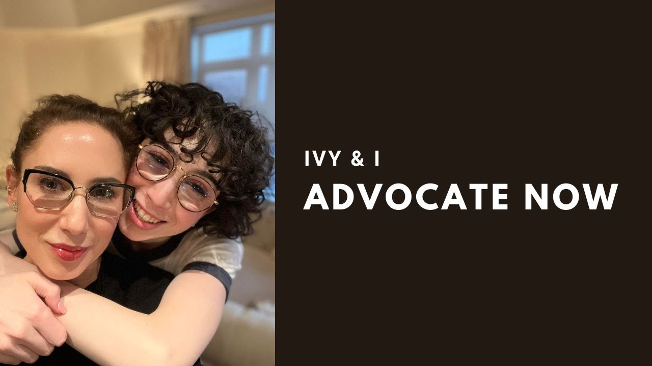 Ivy and I with Advocate Now