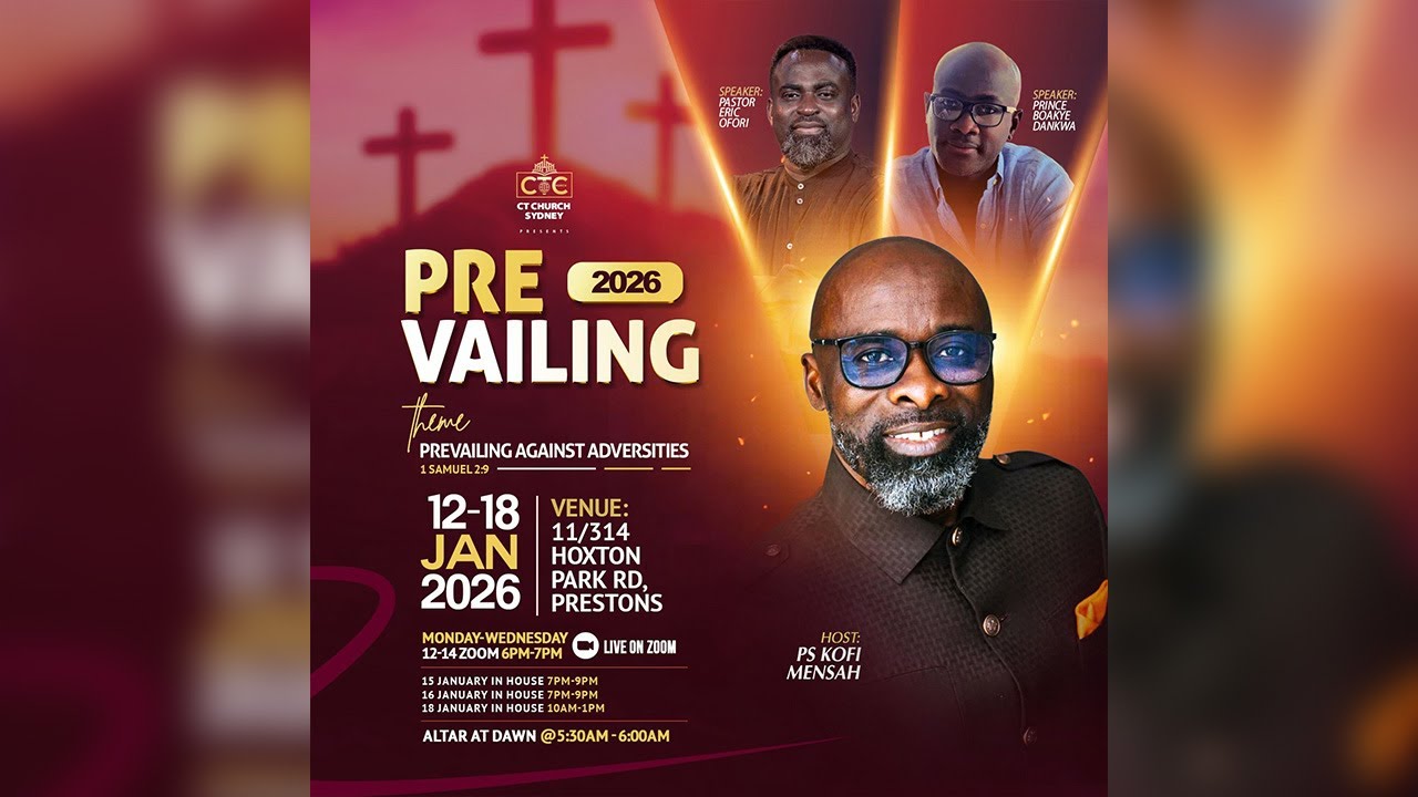 PREVAILING 2026 | CT Church | 16 January, 2026