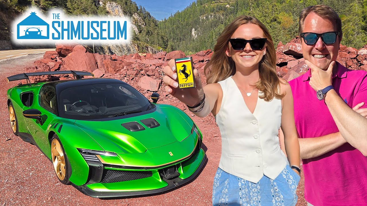 Первая поездка Пюппи на НАШЕМ Ferrari SF90 XX!