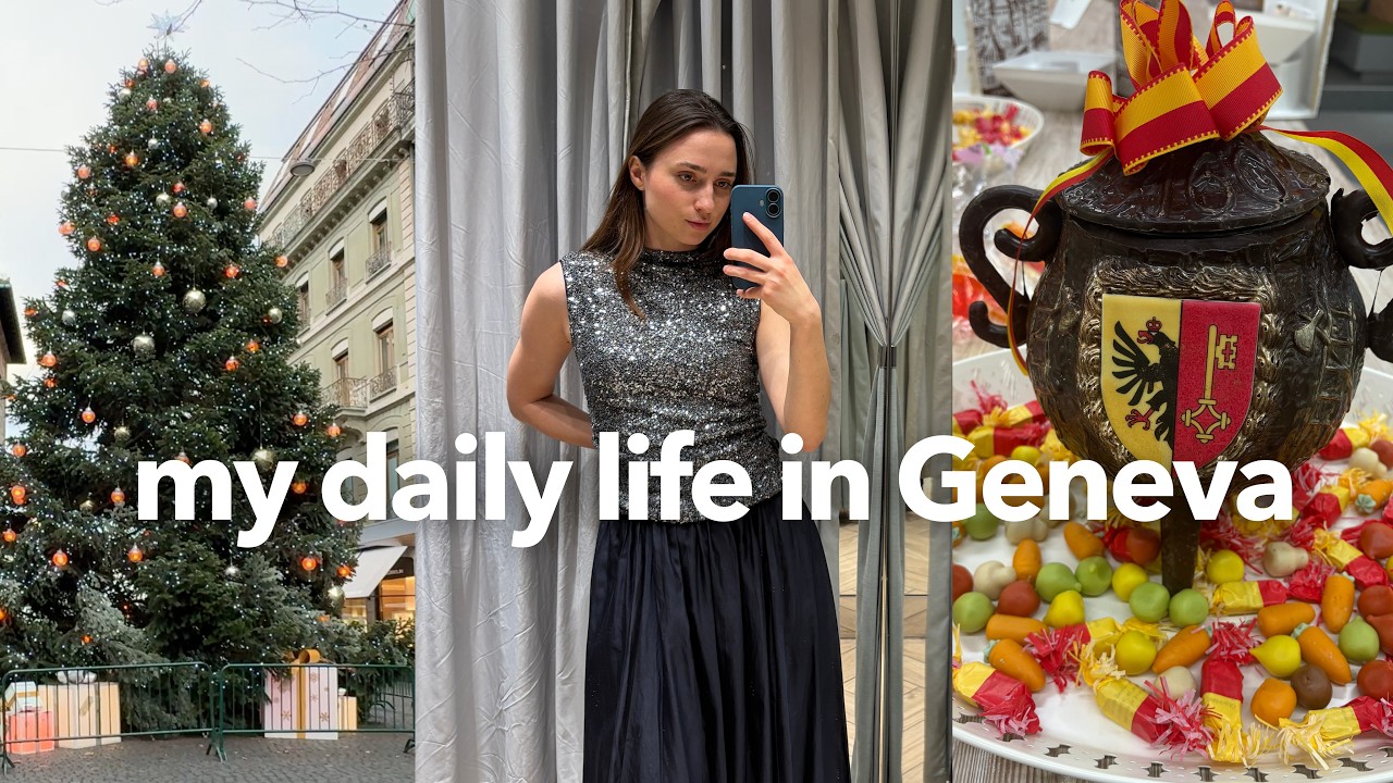 Vlog: Living Alone in Switzerland Winter Edition, Fête de l’Escalade, Homemade granola, Winter Blues