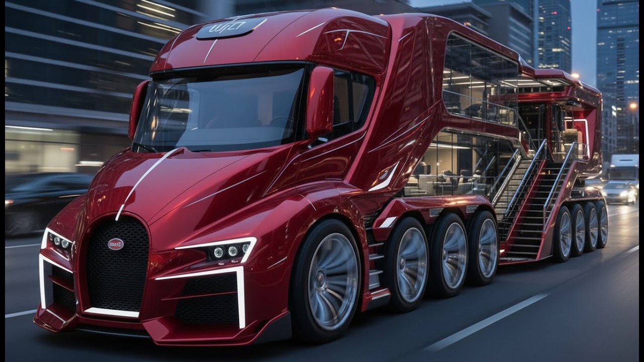 🚀 BUGATTI BUS FUTURISTE 2026 : Le Camping-Car de Luxe le Plus Extrême au Monde ? 🇫🇷🔥