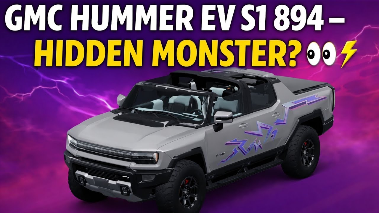 GMC Hummer EV S1 894 – Hidden Monster? 👀⚡💥