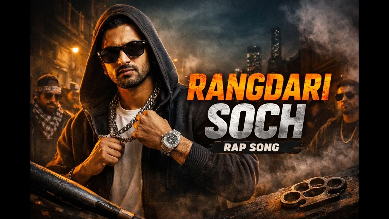 “Rangdari Soch”#RangdariSoch #HindiRap #DesiRap #StreetRap #GundaVibe#IndianHipHop #song 