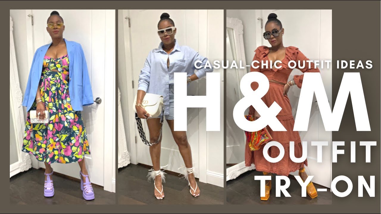H&M CASUAL-CHIC SPRING OUTFIT OUTFIT IDEAS  | AWED BY MONICA