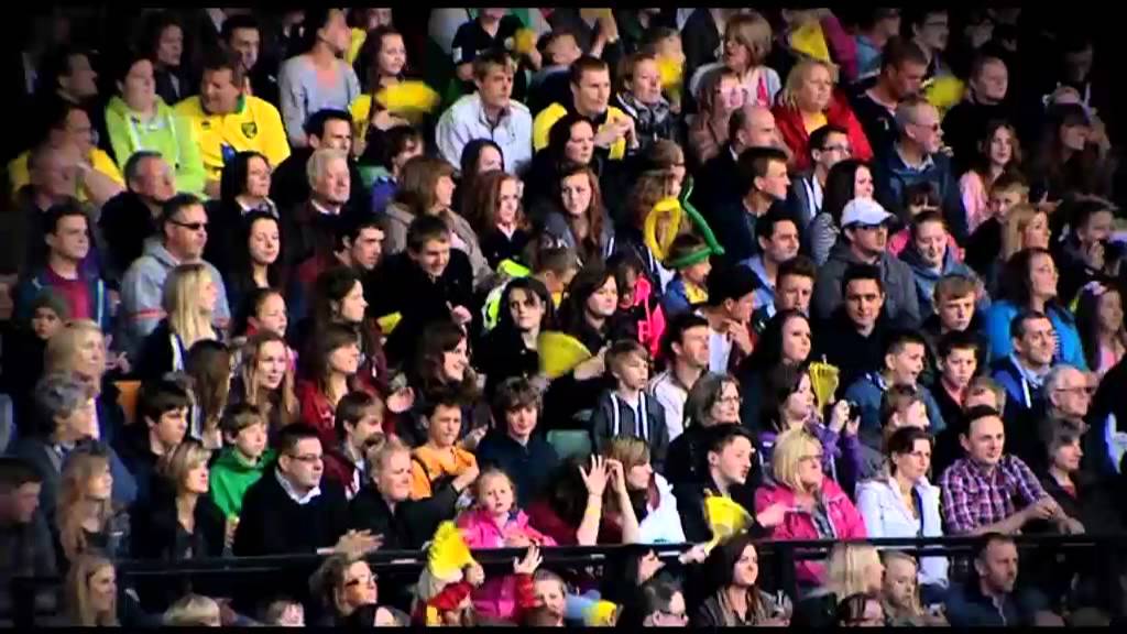 Jamie's Game at Carrow Road sponsored by Anglian Home Improvements