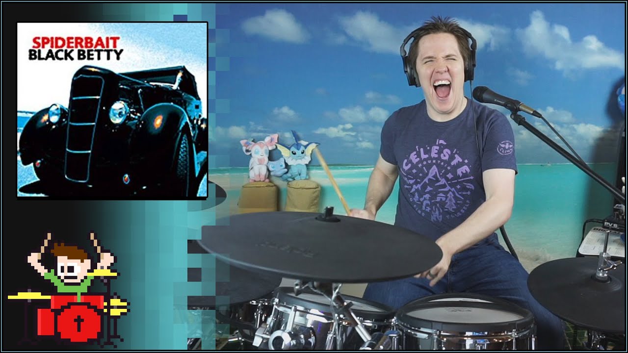 Spiderbait - Black Betty On Drums!