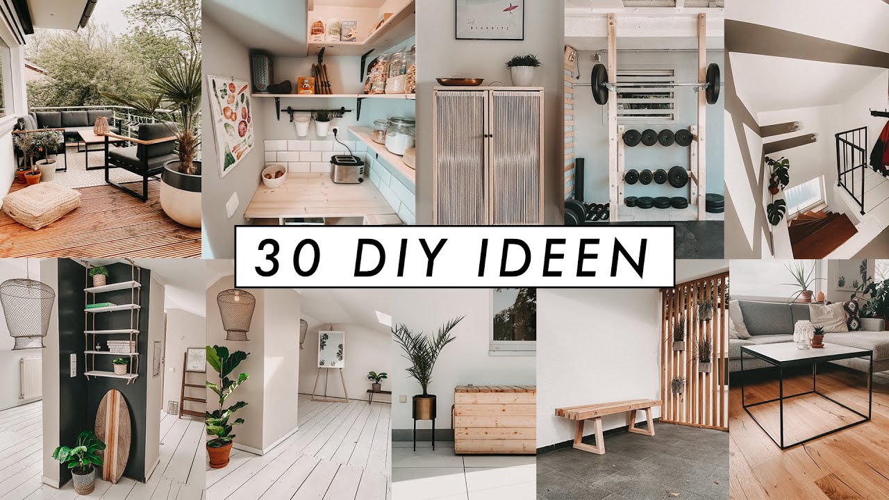 30 DIY Ideen zum selber machen - DIY & Upcycling Jahresrückblick 2020 | EASY ALEX